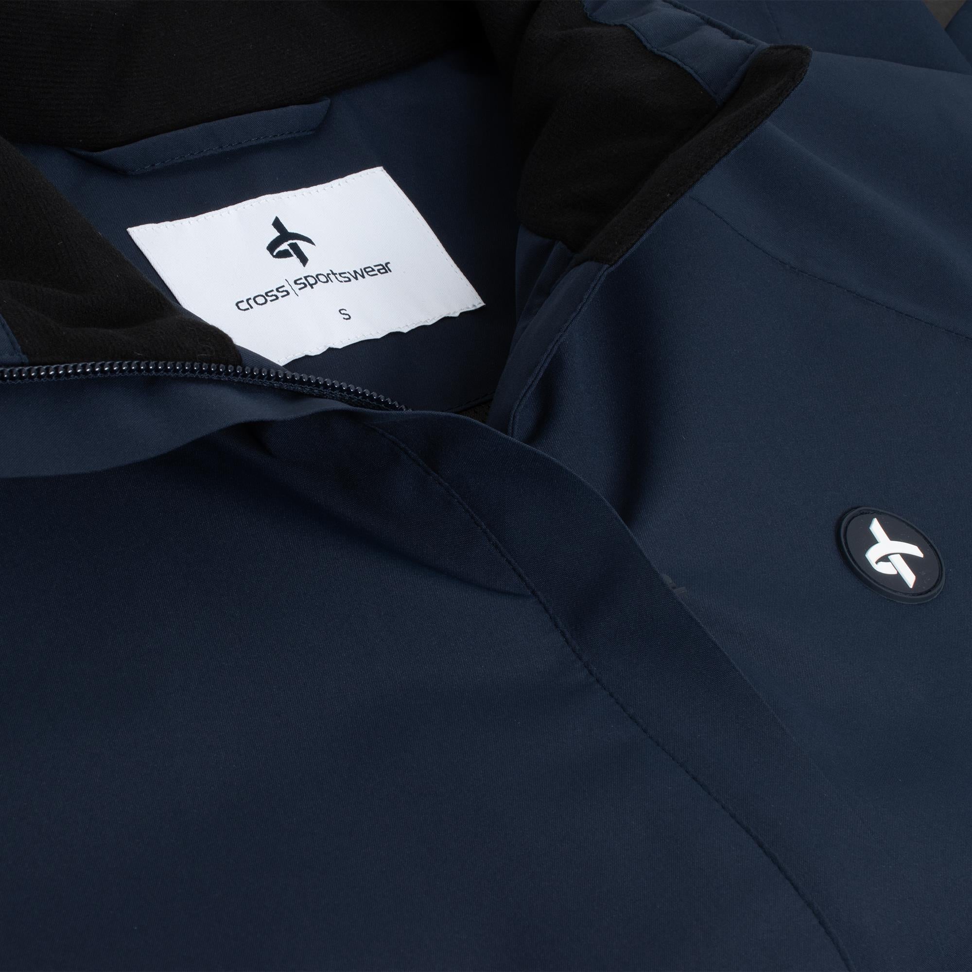 Cross Cloud Waterproof Ladies Golf Jacket Navy